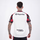 Camisa Oficial Adidas Flamengo II 2025 Branca com Patrocínio Masculina - Torcedor