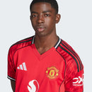 Camisa Adidas Manchester United Home 2026 Masculina Vermelha Torcedor AEROREADY Oficial