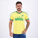 Camisa Brasil Retrô Amarela