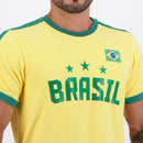 Camisa Brasil Retrô Amarela