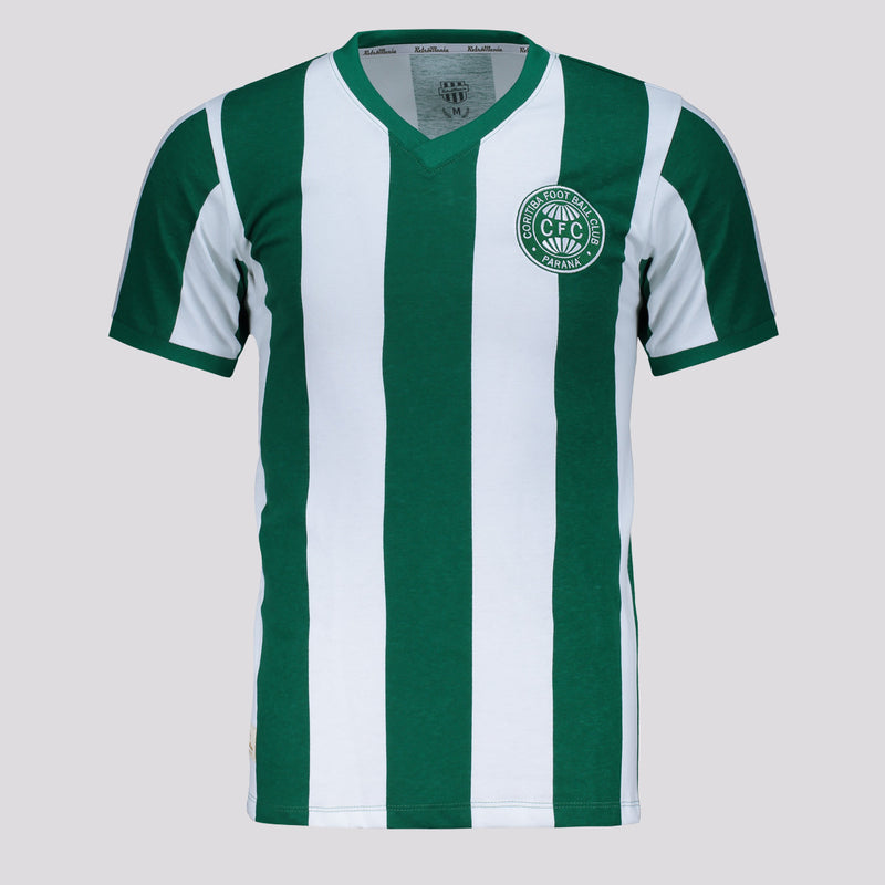 Camisa Coritiba Retrô 1985 Verde Campeão Brasileiro Algodão Masculina