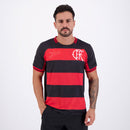 Camisa Flamengo Bench Raglan Masculina Vermelha Zico 10 Conforto Torcedor Rubro-Negro