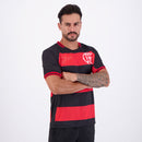 Camisa Flamengo Bench Raglan Masculina Vermelha Zico 10 Conforto Torcedor Rubro-Negro