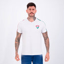 Camisa Fluminense Atar Branca Masculina Algodão Confortável Oficial