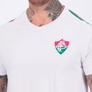 Camisa Fluminense Atar Branca Masculina Algodão Confortável Oficial