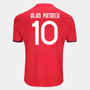 Camisa Oficial Internacional Power II Vermelha Masculina Alan Patrick 10 Torcedor