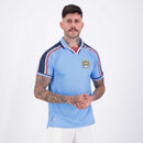 Camisa Retrô Manchester City 1998 Azul-Celeste Masculina Torcedor Jogo Histórico