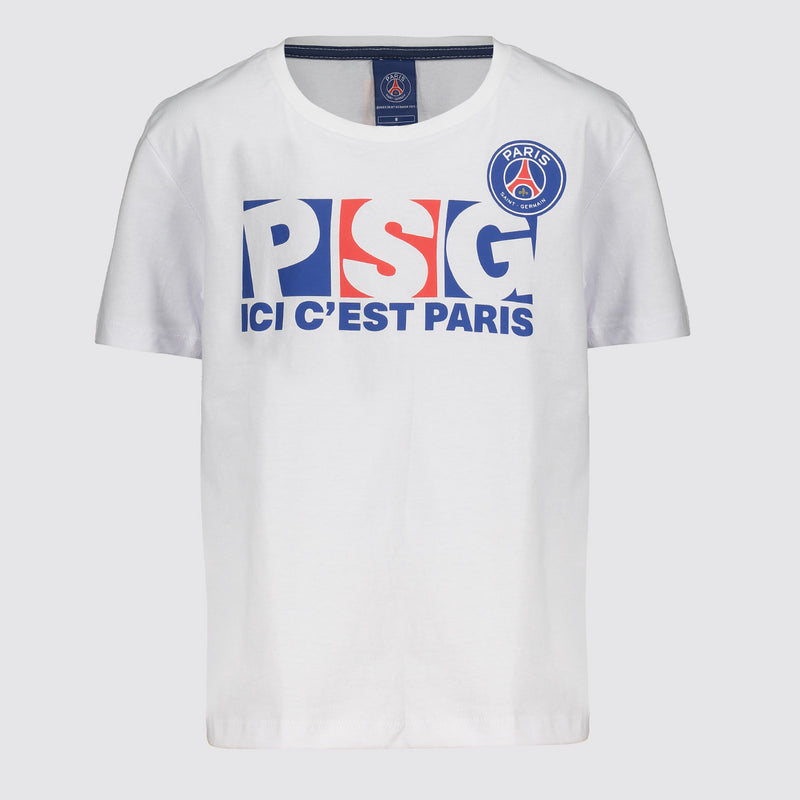 Camisa Infantil PSG Jeu Branca: Conforto e Estilo para Pequenos Torcedores