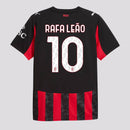 Camisa Puma AC Milan Home 2025/26 Rafa Leão 10 Masculina