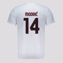Camisa Puma Milan Pré-Jogo 2025 Branca Modric 14 Treino Masculina