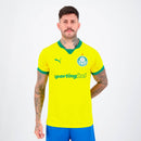 Camisa Puma Palmeiras III 2025 Amarela Torcedor Celebra Glórias Verdão Futebol