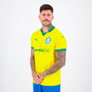 Camisa Puma Palmeiras III 2025 Amarela Torcedor Celebra Glórias Verdão Futebol