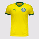 Camisa Puma Palmeiras III 2025 Amarela Torcedor Celebra Glórias Verdão Futebol