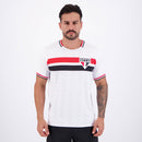 Camisa Masculina São Paulo FC Bench Raglan Branca Oficial