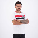 Camisa Masculina São Paulo FC Bench Raglan Branca Oficial