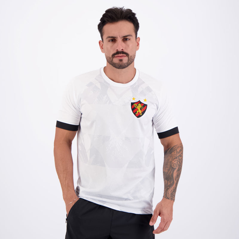 Camisa Sport Recife Classic Branca Masculina Oficial Torcedor Licenciada