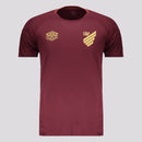 Camisa de Treino Umbro Athletico Paranaense 2025 Bordô Masculina