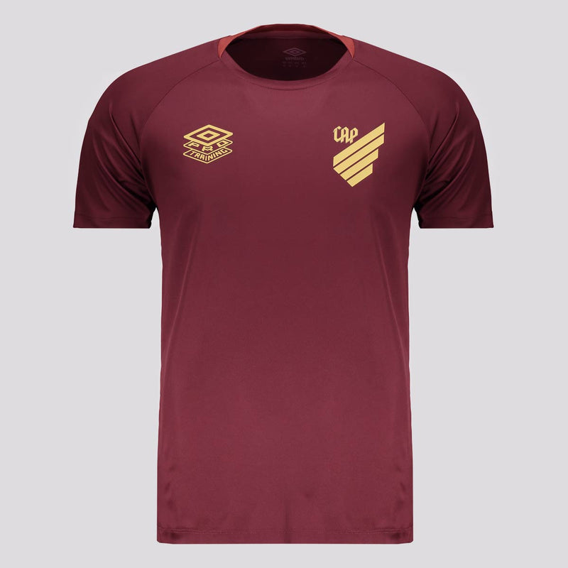 Camisa de Treino Umbro Athletico Paranaense 2025 Bordô Masculina