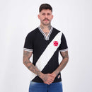 Camisa Retrô Vasco 1974 Número 10 Preta Masculina Oficial