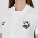 Camisa Ceará Reserva 2025 Feminina Vozão Branca Número 10 Oficial