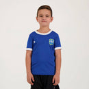 Kit de 2 Camisas Placar Brasil Amarela e Azul Infantil