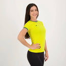 Kit de 2 Camisas Placar Brasil Azul e Amarela Feminina