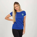Kit de 2 Camisas Placar Brasil Azul e Amarela Feminina