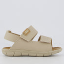 Papete Klin Tic Tac Casual Infantil Bege e Marrom