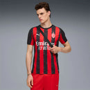 Camisa Puma AC Milan Home Replica 25/26 Masculina DryCELL Vermelha Reciclada